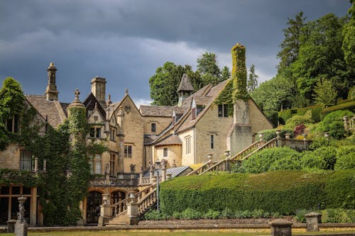 Immagine gratuita di alberi, architettura, Casa di campagna