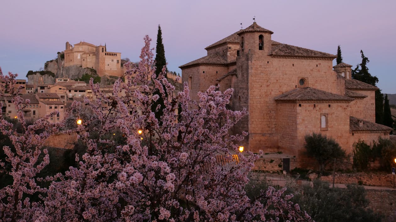 Free stock photo of sunset sky, village Stock Photo