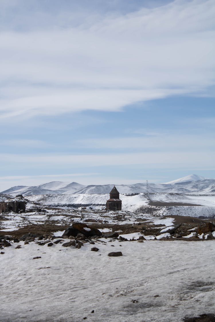 
A View Of The Church At The City Of Ani