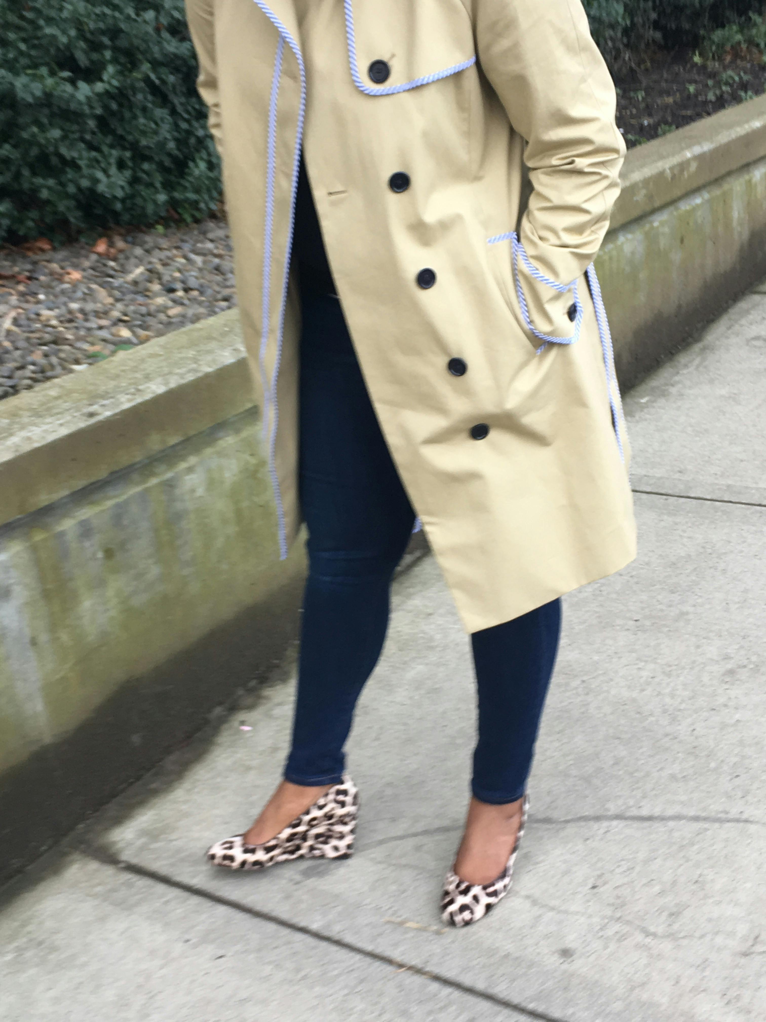 Free stock photo of Cute Shoes and Cute Trench Coat