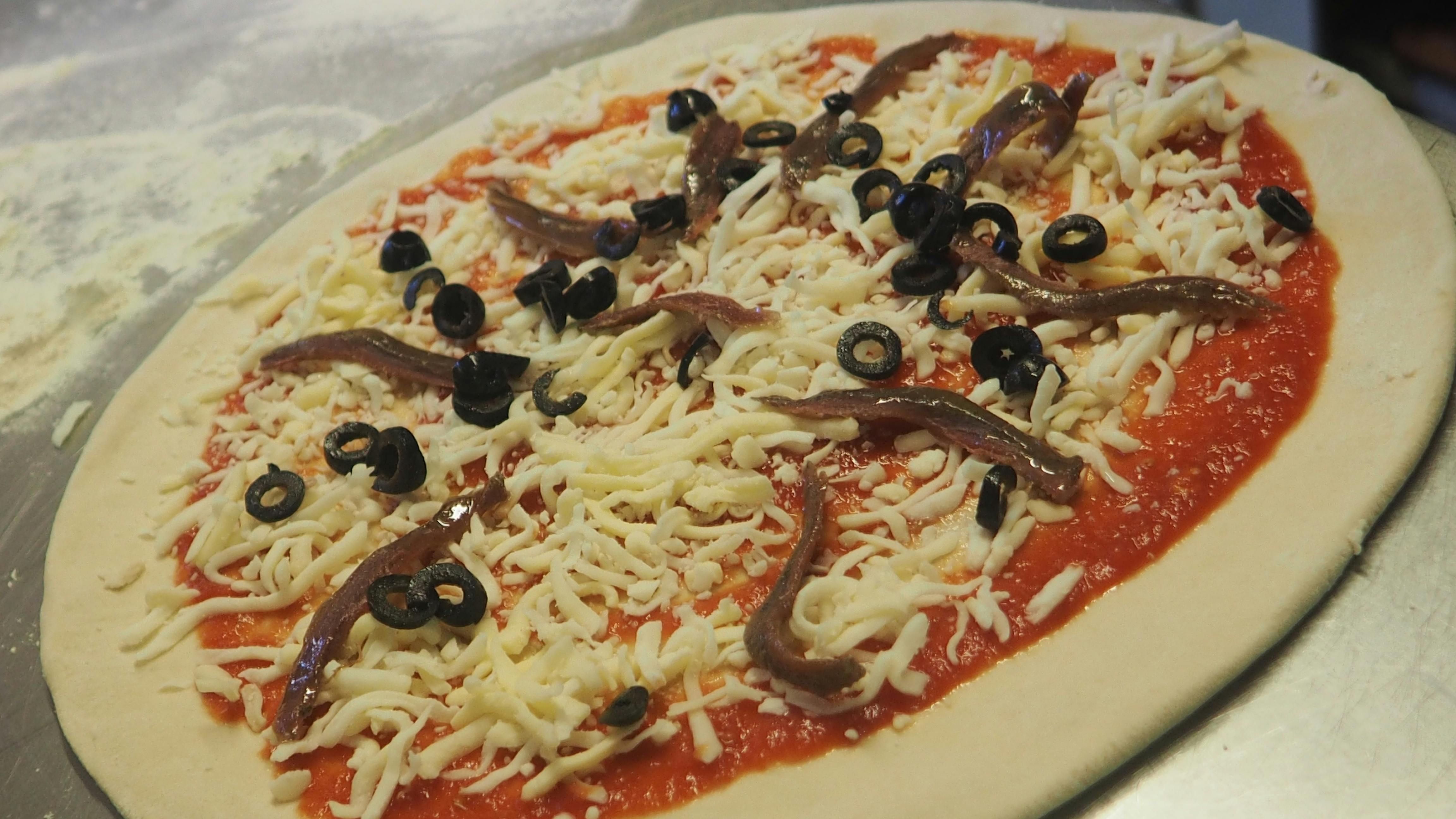 Free stock photo of pizza base, pizza dough, pizza making