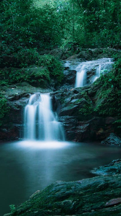 瀑布风景摄影