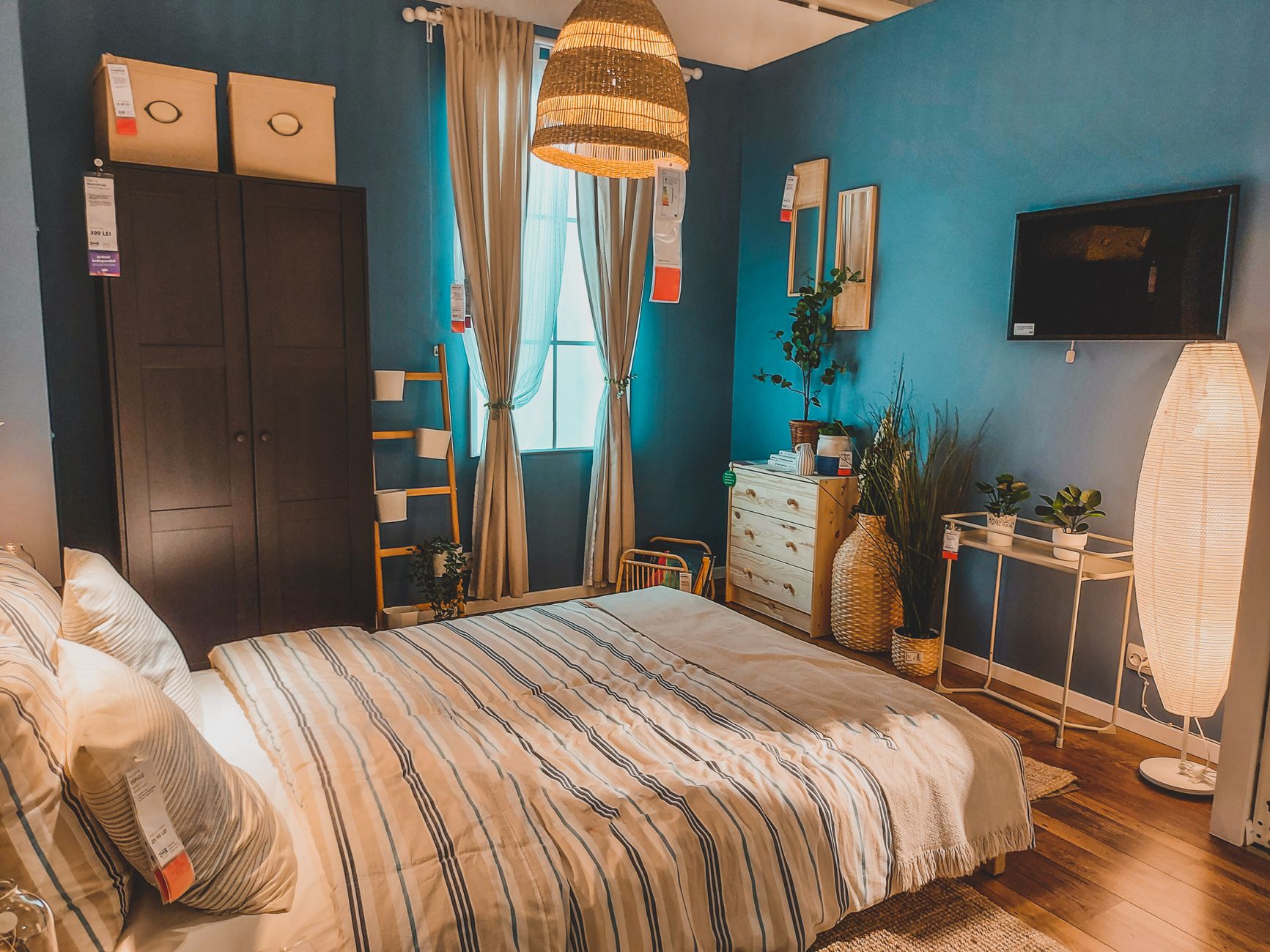 ikea mattress bedroom display