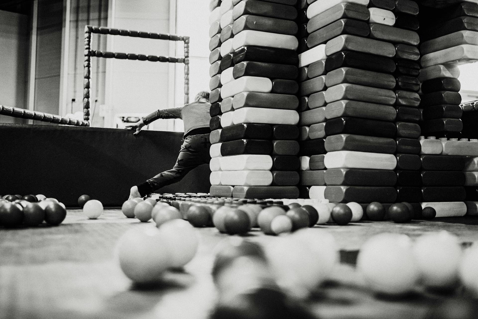 Blocks and Toys on the Floor