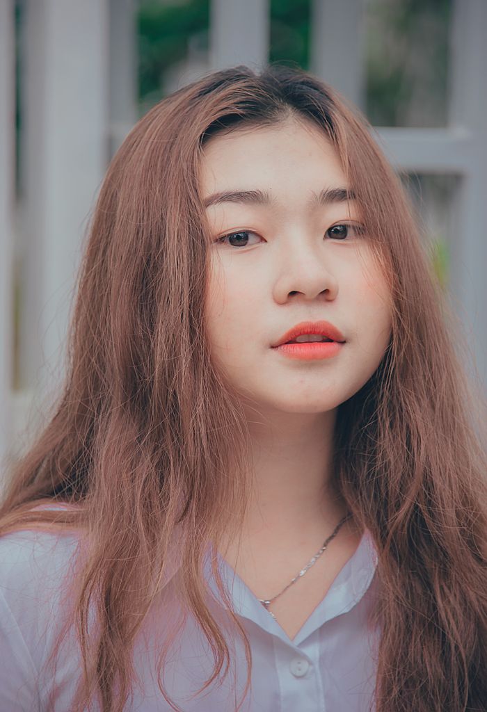 Cheveux longs au naturel