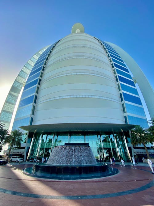Free Burj al Arab in Dubai Stock Photo