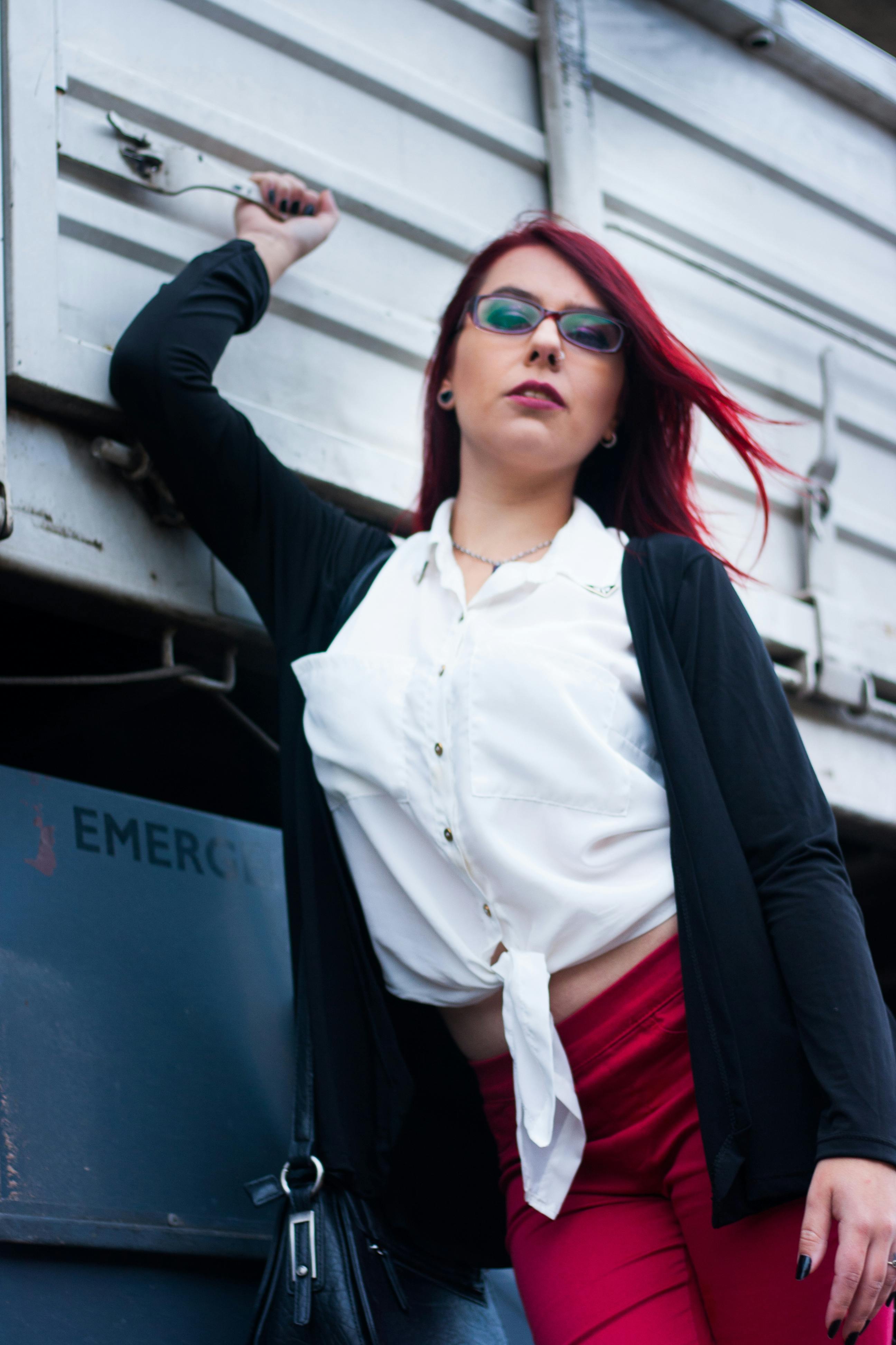 Traveler looking at Shanghai city map