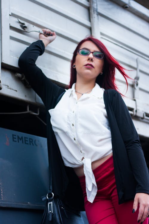 Traveler looking at Shanghai city map