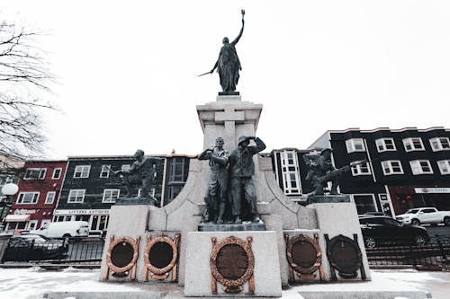 National War Memorial in St. Johns, Canada