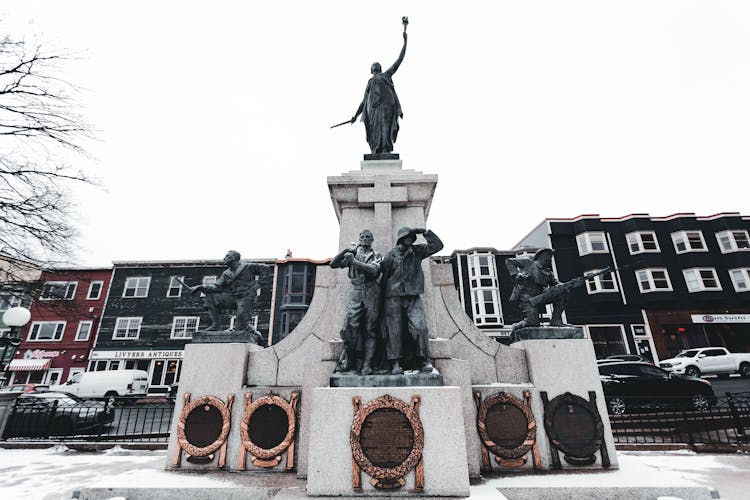 National War Memorial In St. Johns, Canada