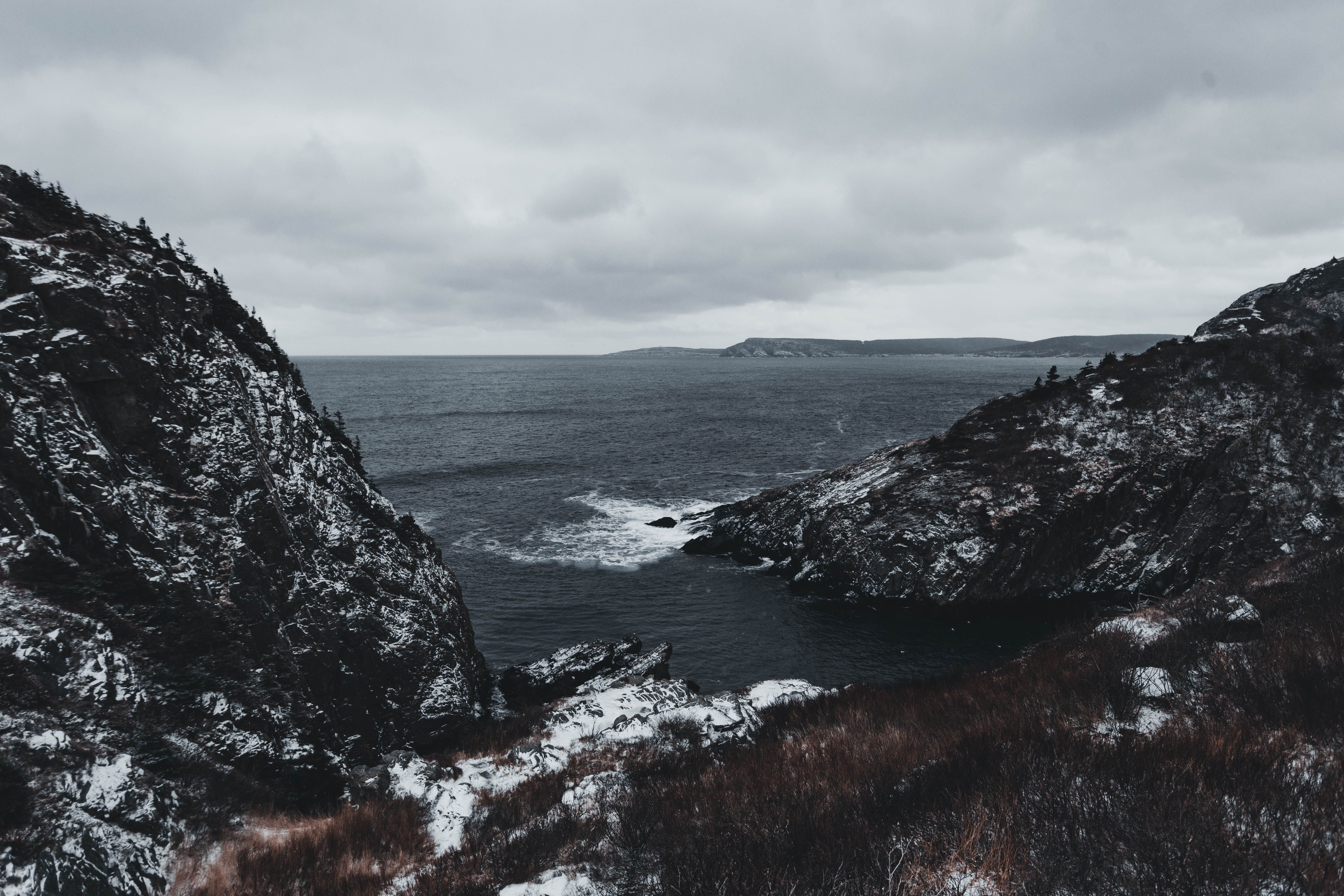 Photo of a Well on a Seacoast in Winter · Free Stock Photo