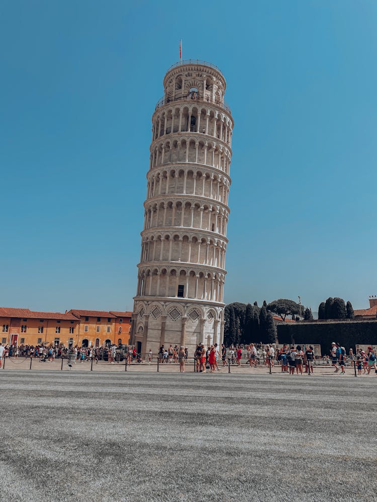 The Leaning Tower Of Pisa In Pisa, Italy