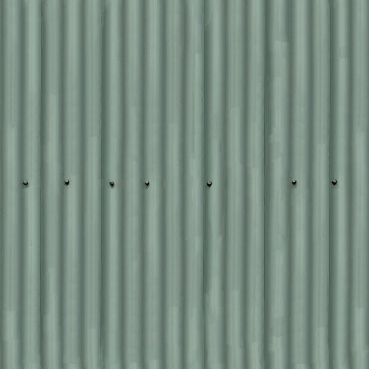 corrugated metal sheet texture