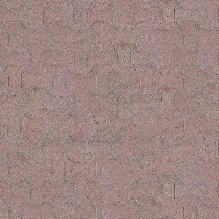 A Brown Surface Of Paving Stones In Square Format