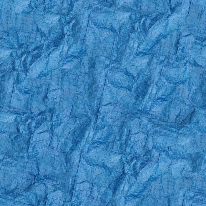 Crumpled blue fabric texture — photo by Seamlesstextures on Pexels