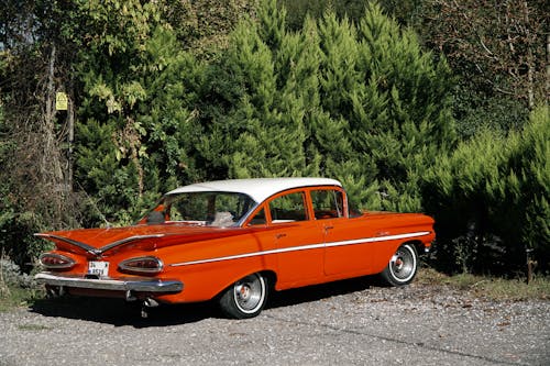 Základová fotografie zdarma na téma auto, automobilový, chevrolet biscayne