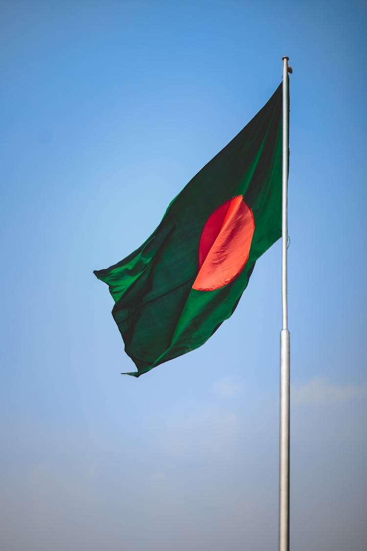 Photo Of The Flag Of Bangladesh