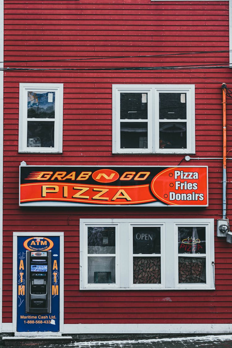 Photo Of A Pizza Shop