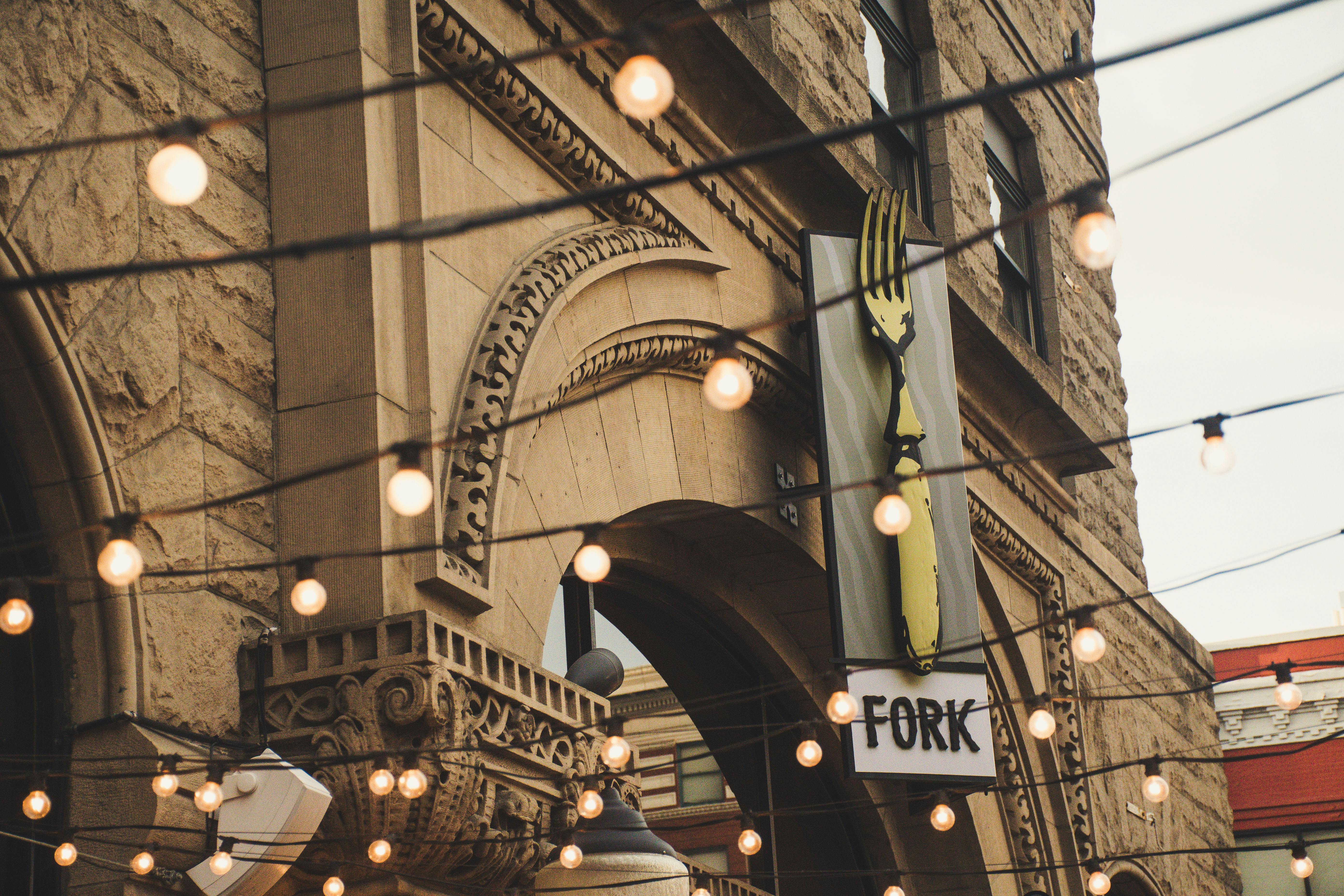 Free stock photo of fork, restaurant