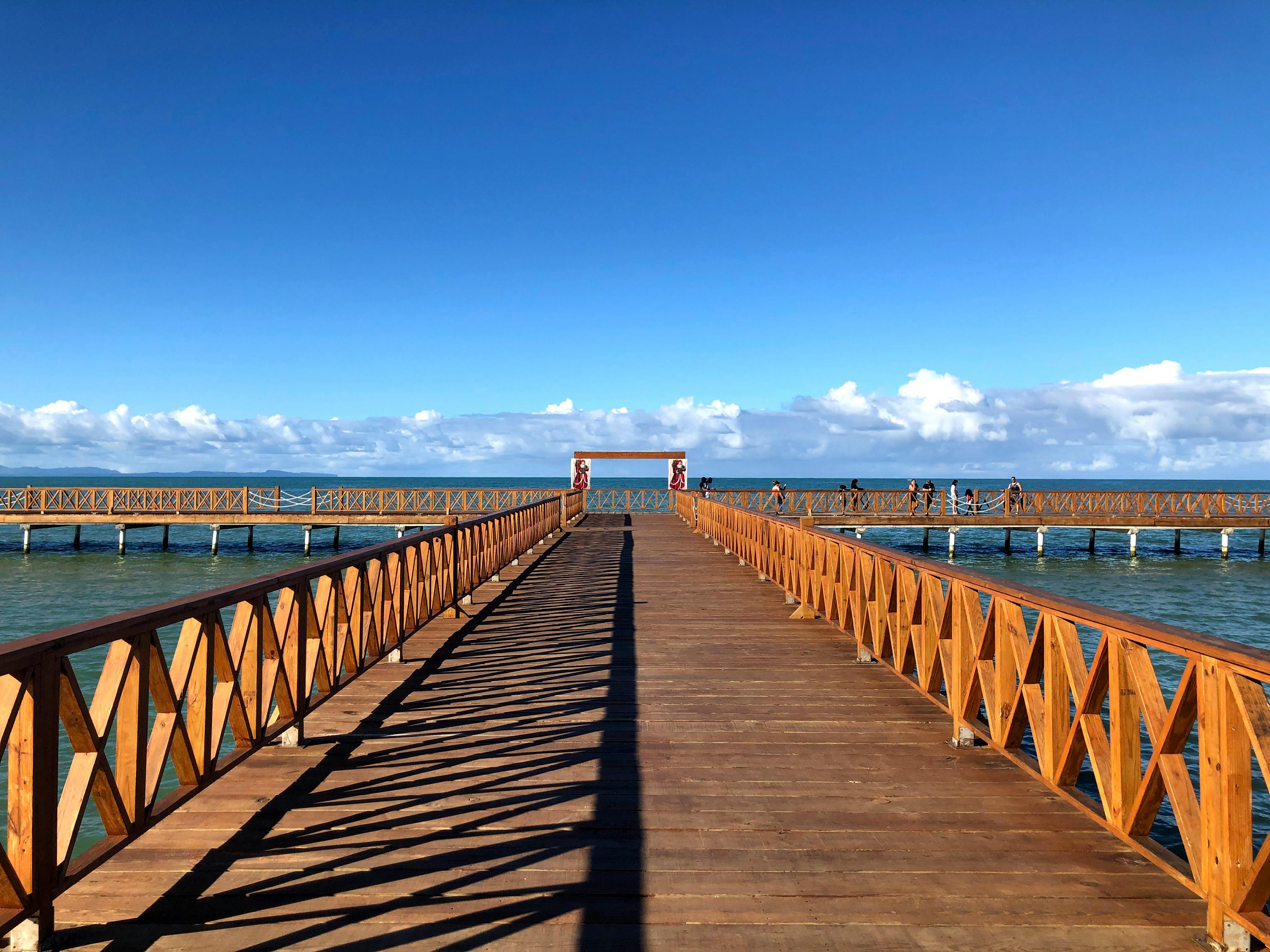 Photo of a pier free stock photo