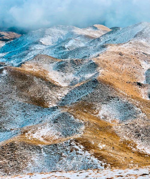 丘陵, 冬季, 冷 的 免费素材图片