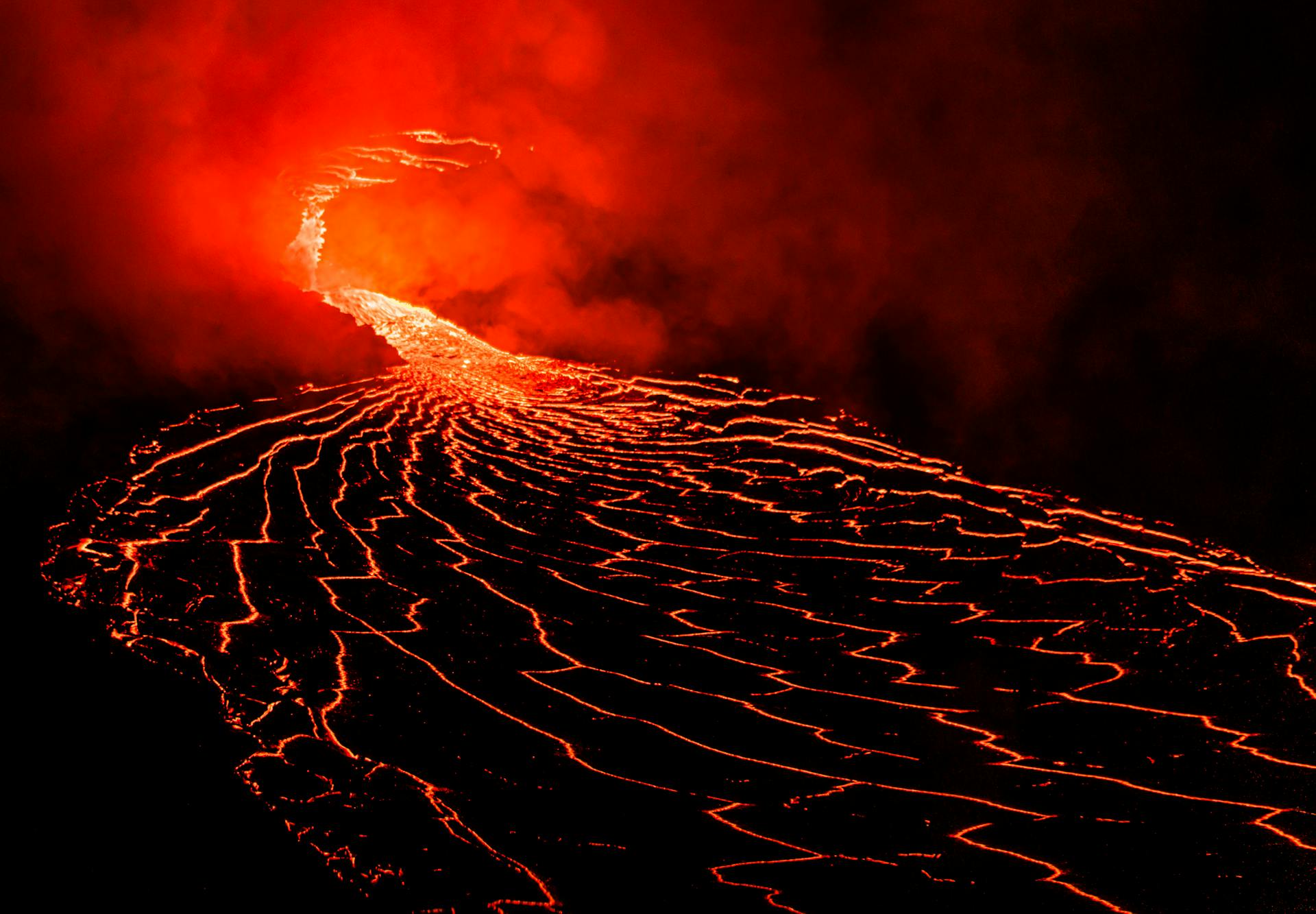 Lava from Volcano