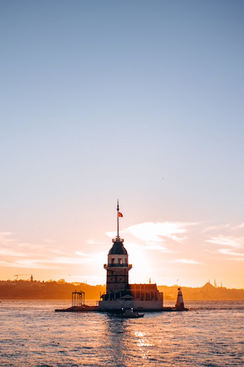 Maiden's Tower in Istanbul Turkey