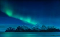 Snow Covered Mountain Under Blue Sky