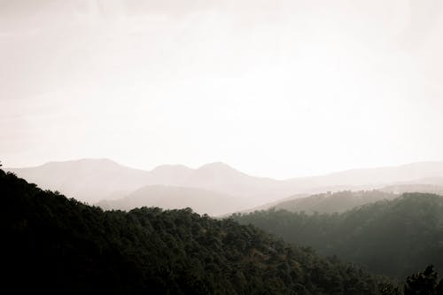 Immagine gratuita di cielo, montagne, nebbia
