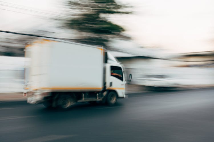 Photo Of A Truck On The Road