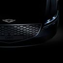 Close-up of a Hyundai Genesis G80