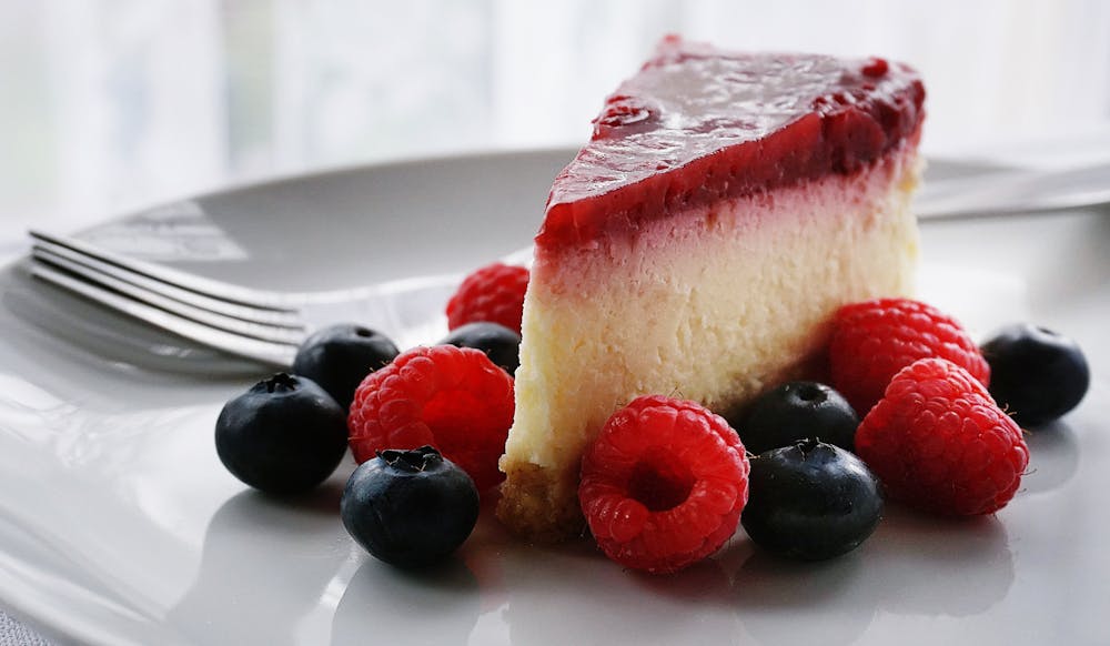 Blue Raspberry Jello Cake