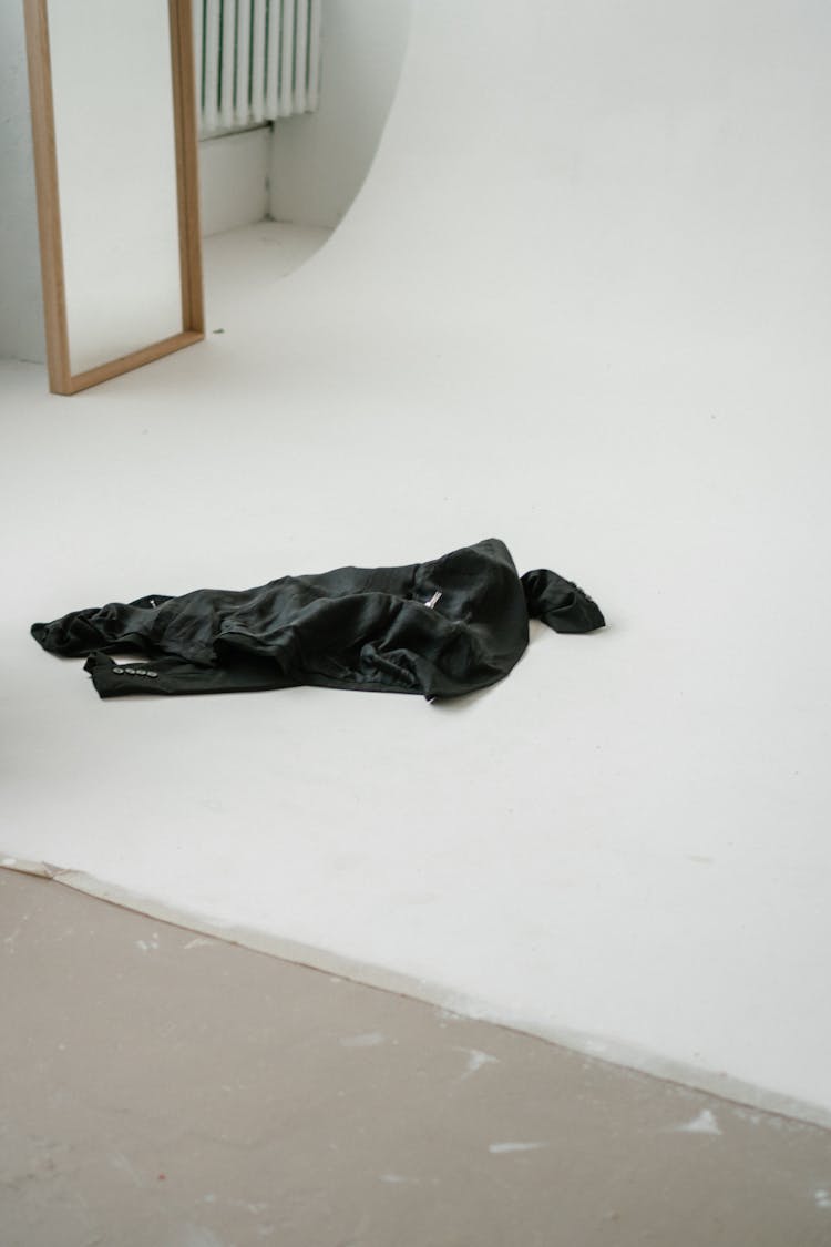 Material Lying On The Floor 