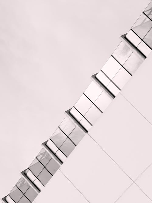 Cloudy Sky above a Building