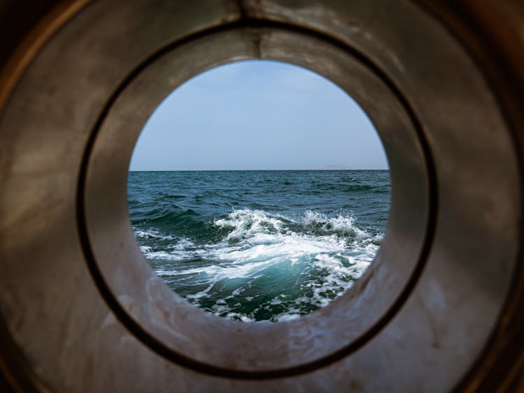 Sea View From A Boat Clearview Screen  Window 