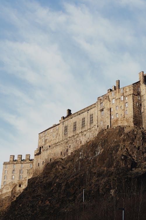 Free Edinburgh Castle in Scotland Stock Photo