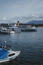 Docked Watercrafts on Harbor