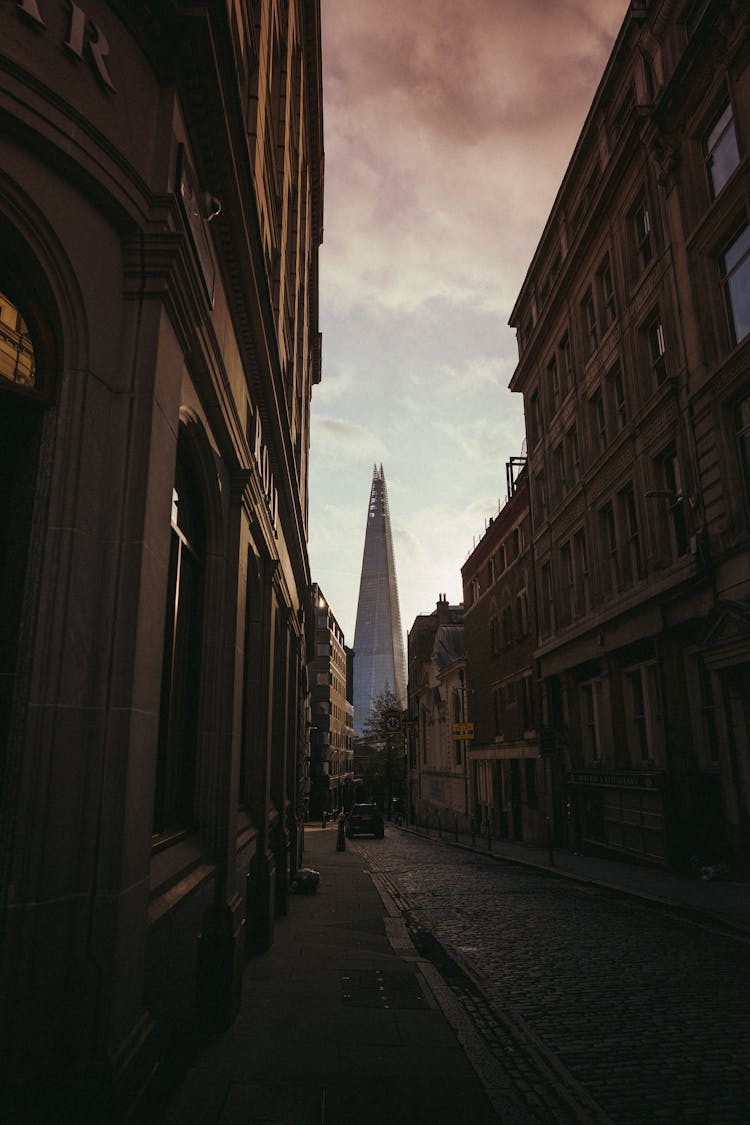 Romantic Street In Central London, United Kingdom