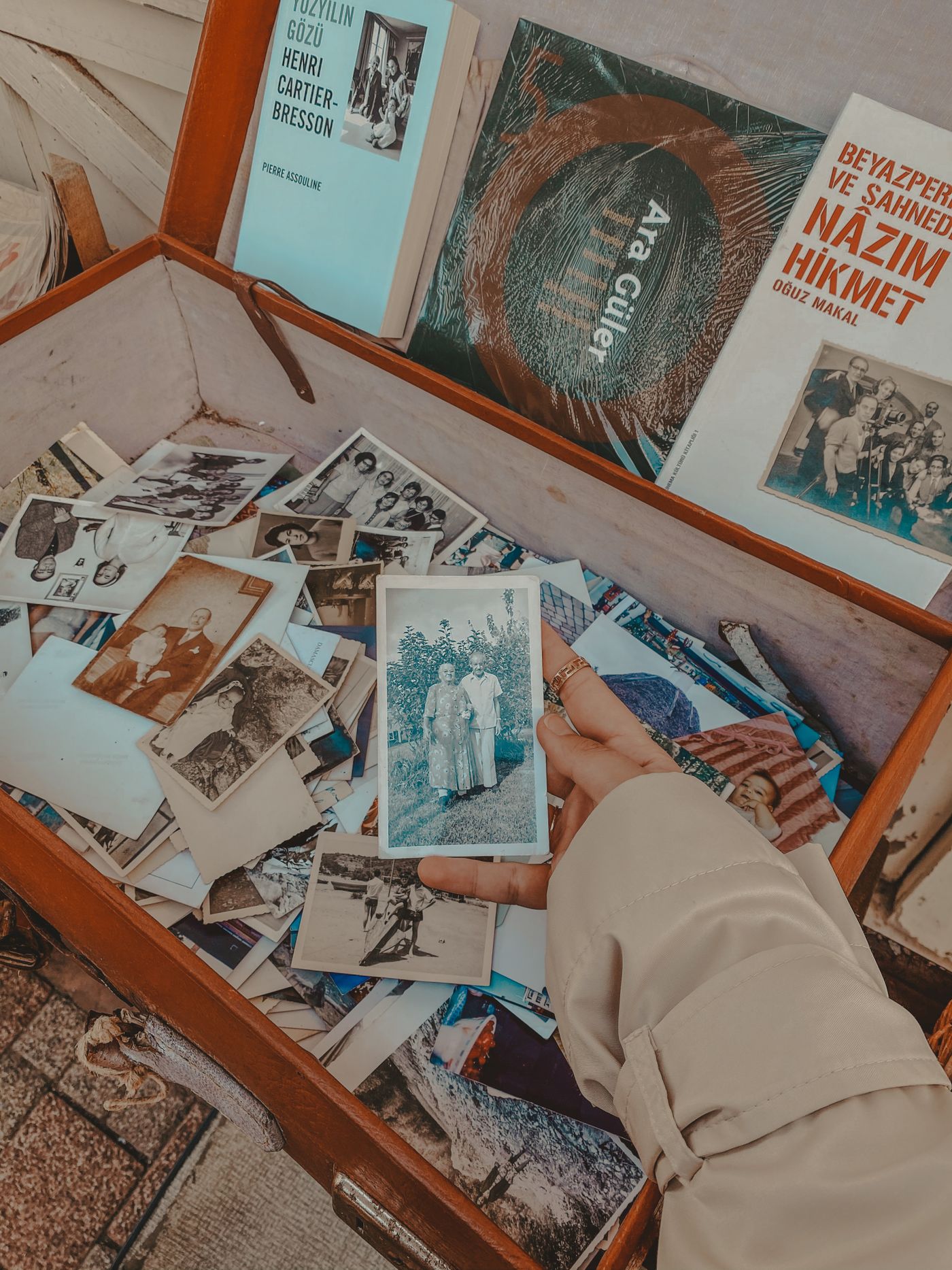 A box of keepsakes