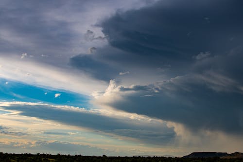 Selective Focus Photography of Cloudy Sky