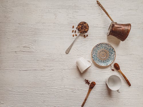 Fotos de stock gratuitas de café molido, café turco, cerámico