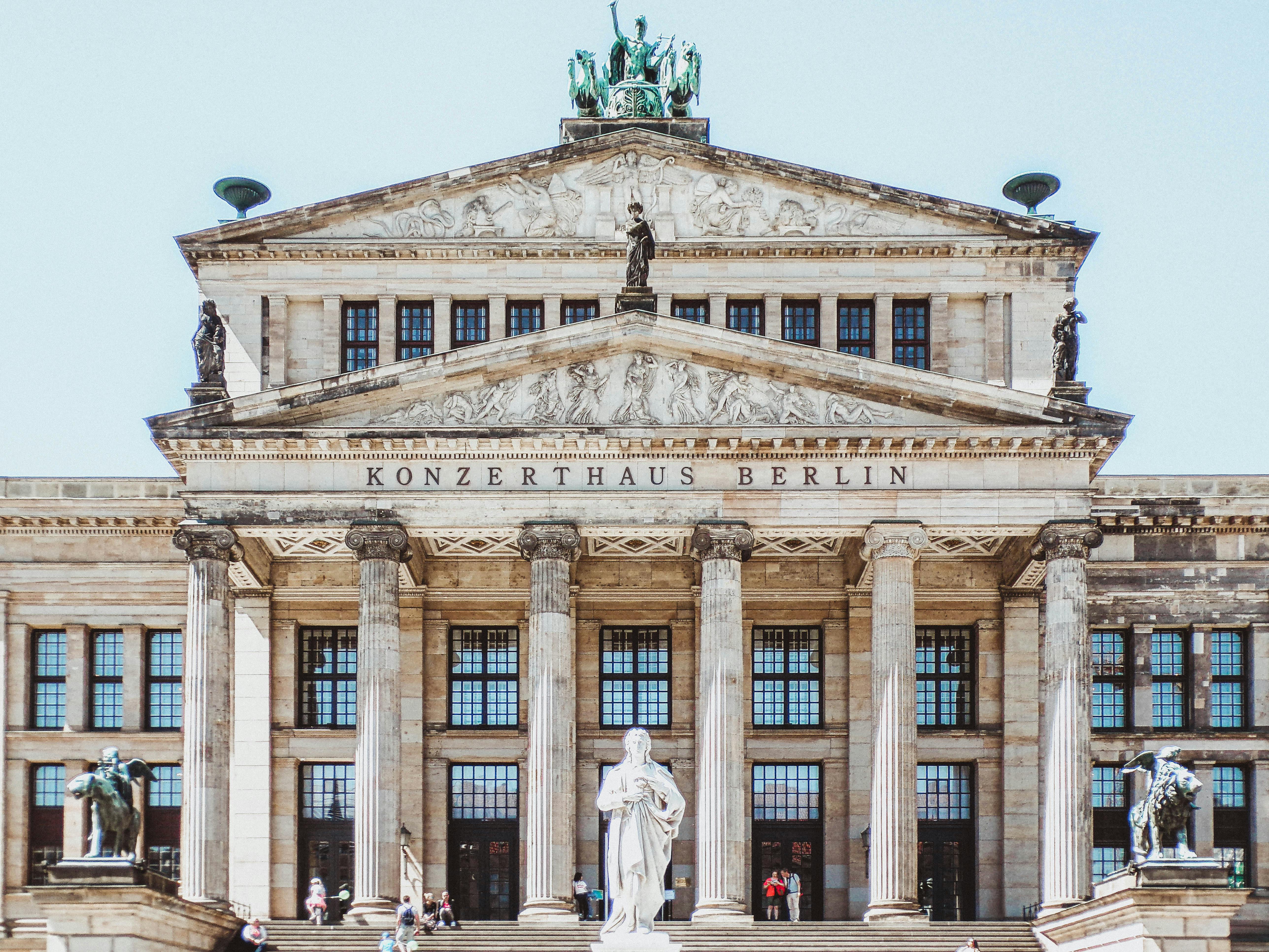 Konzerthaus Berlin Building Free Stock Photo