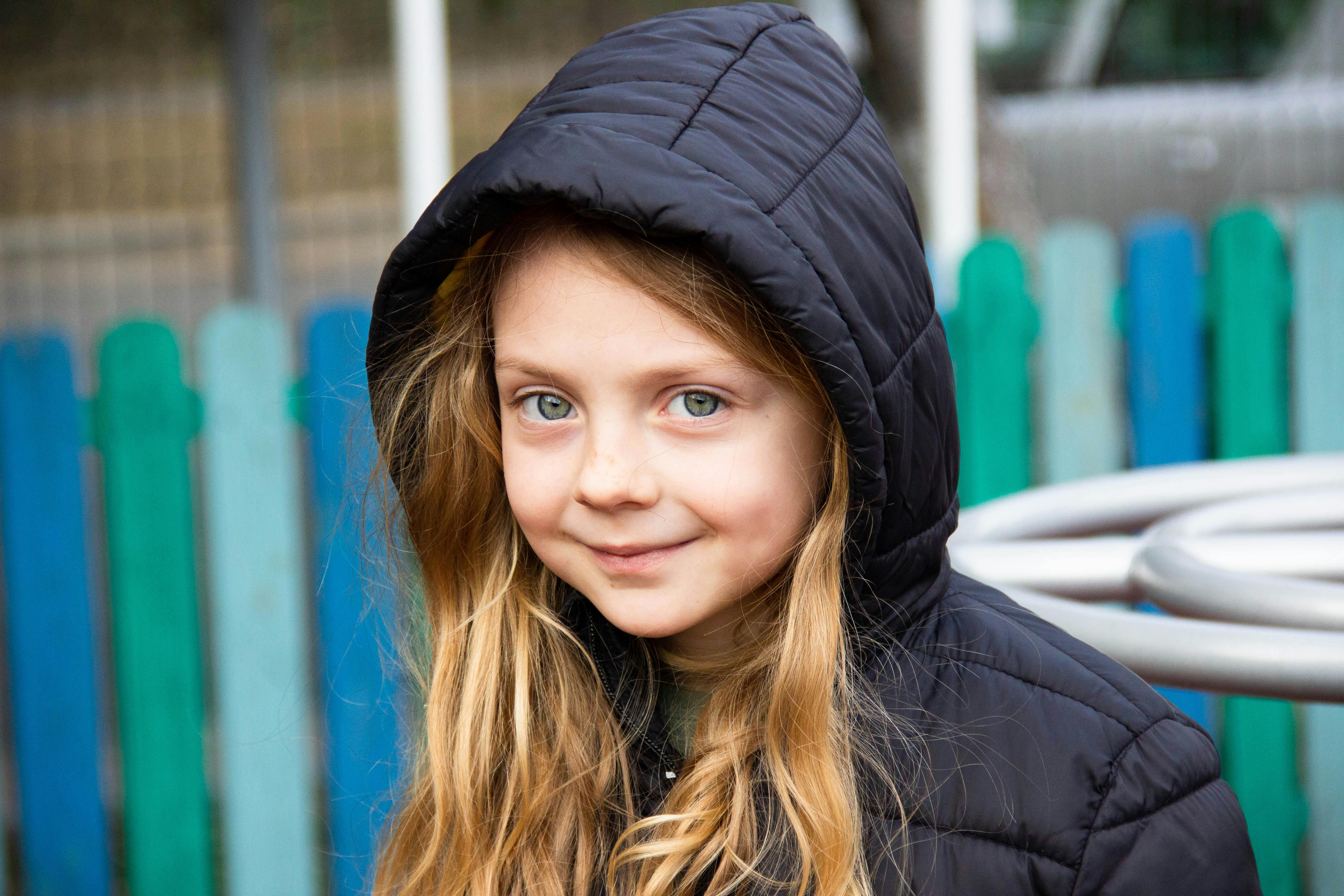 Cute Girl Wearing Jacket · Free Stock Photo