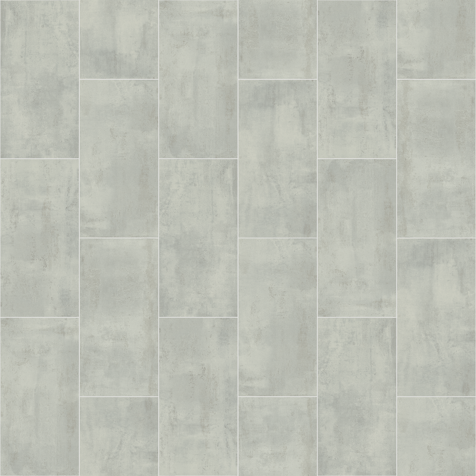 Close-up of light grey porcelain tile texture showing a smooth modern finish