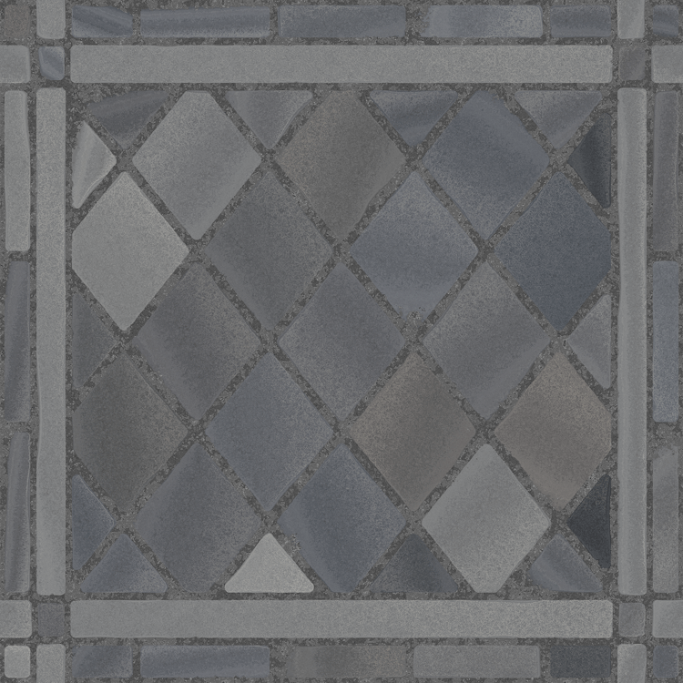 Diagonal Pattern On Tile 