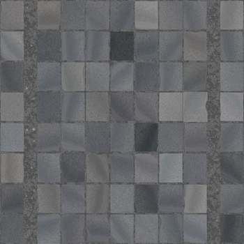 Music-themed floor tiles and rugs