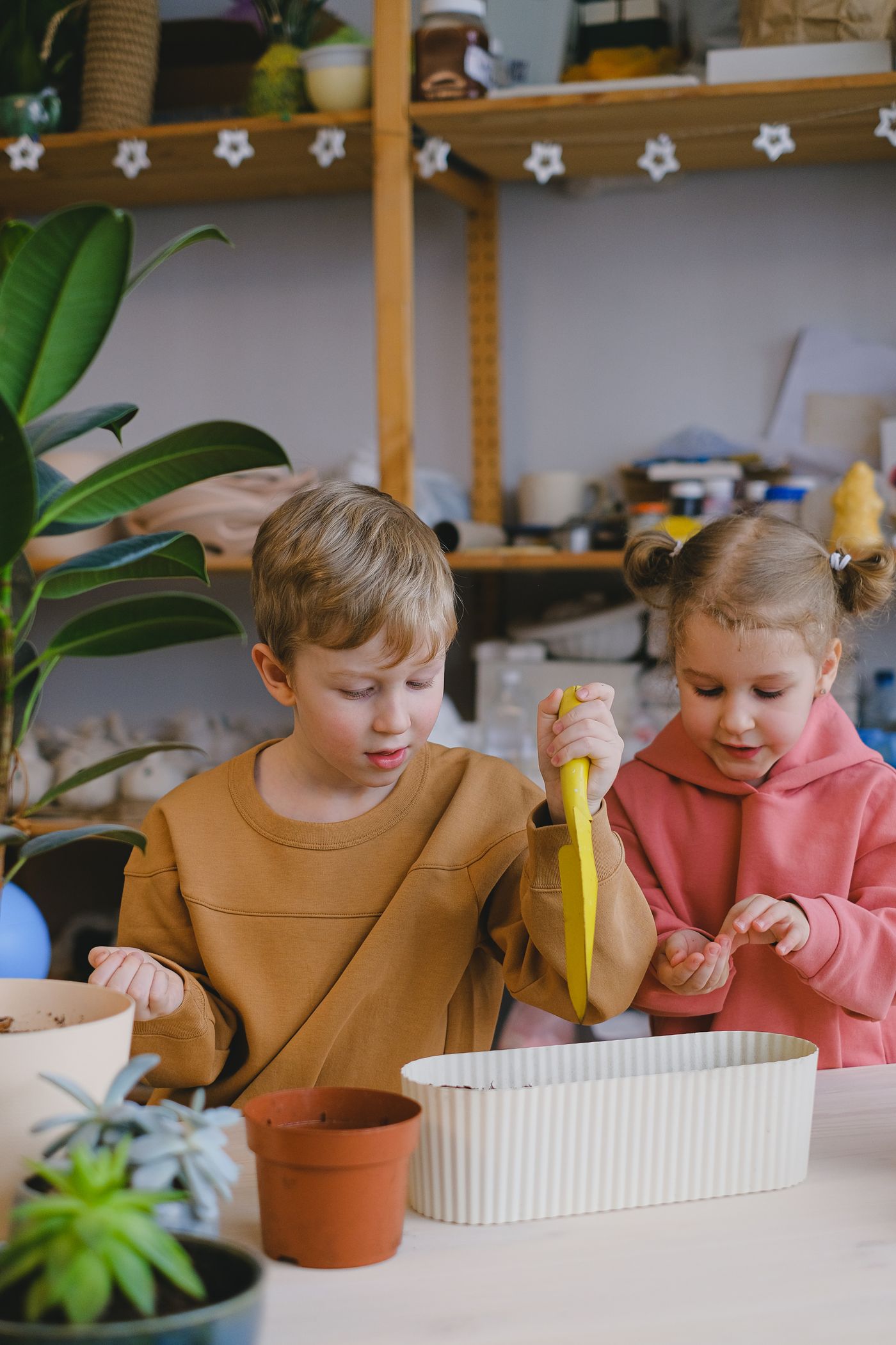 Flower Pot Painting & Potting experience inspiration