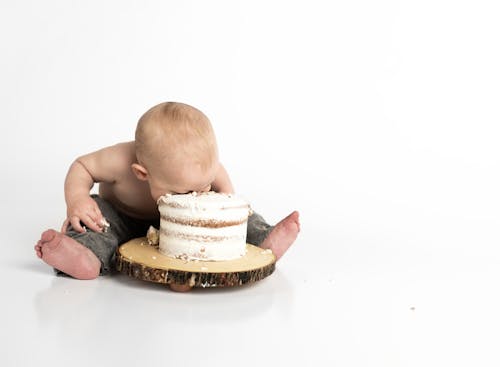 Free stock photo of baby cake, cake smash Stock Photo