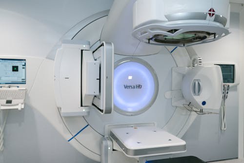 A Room with Radiation Treatment