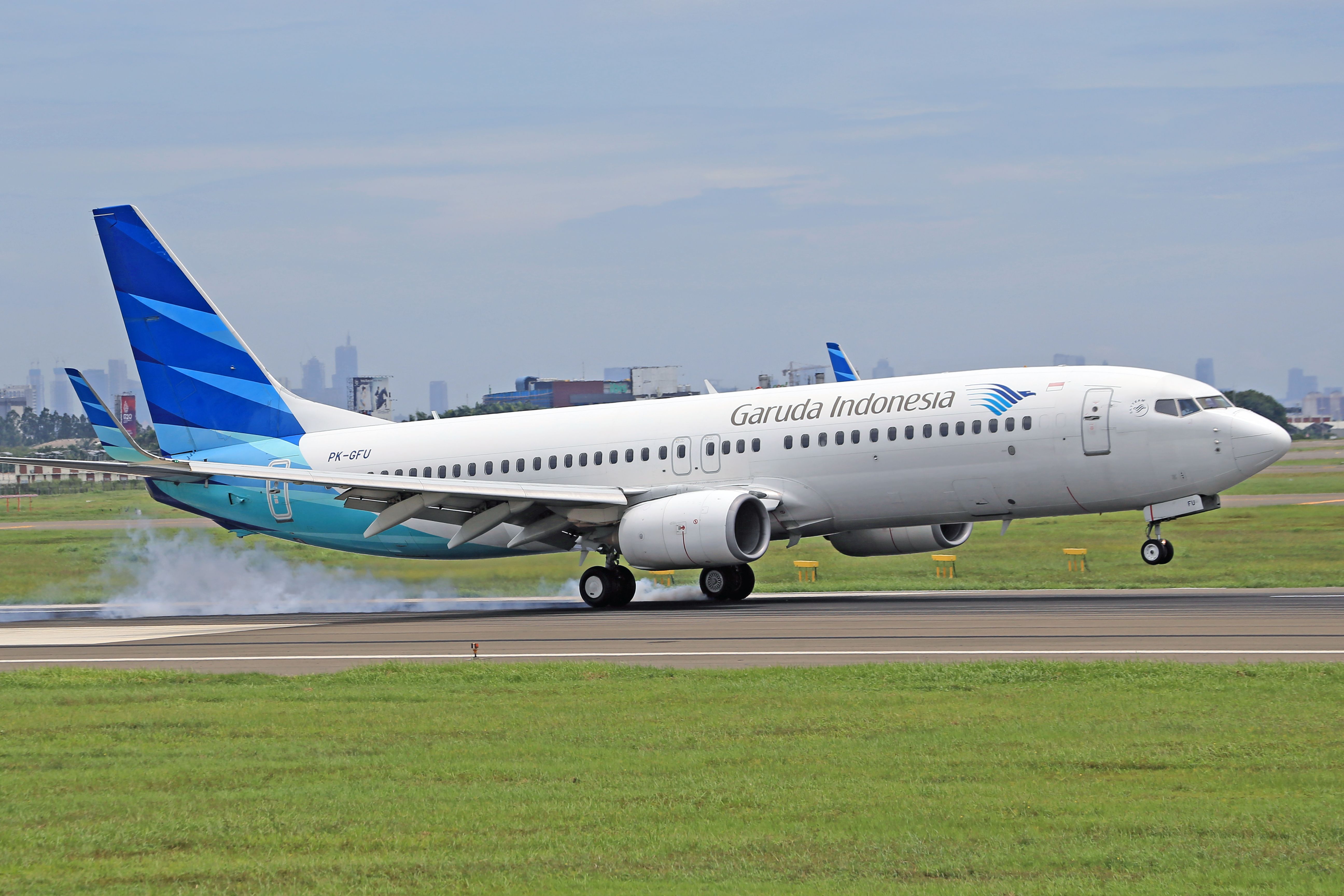 An Airplane Taking Off from the Airport